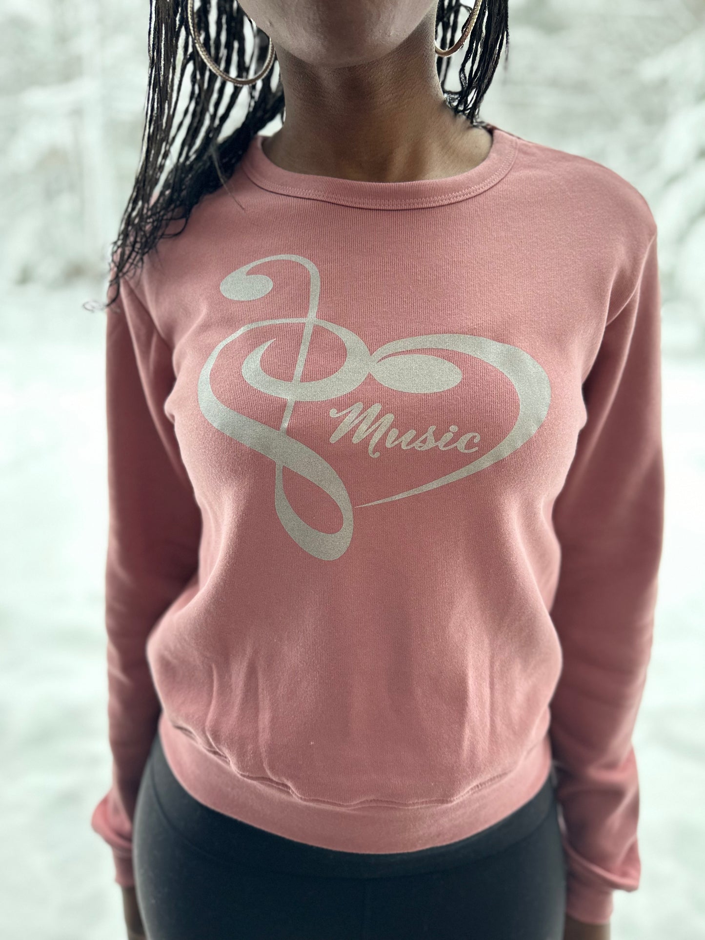“Melodic Heartbeat”- Women’s Sweatshirt