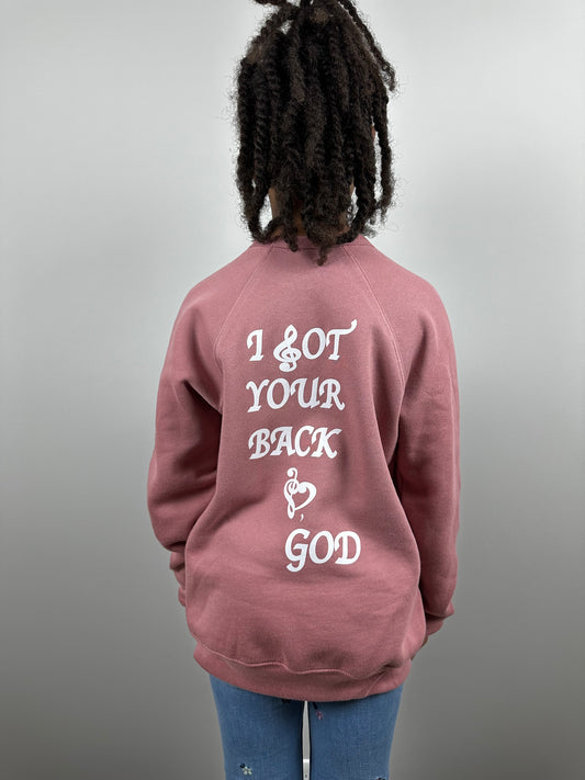 Girls- Love God Sweatshirt